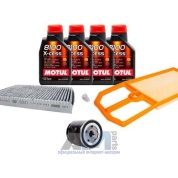 Набор ТО-1_3 для Шкода Октавия A4 1.4 16V 75 л.с. с маслом Motul 5W40