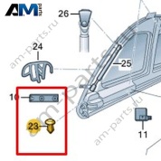 Распорный пистон Volkswagen AMAROK 2013-2016 2H1145863