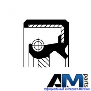 Сальник привода автоматической коробки передач Фольксваген Пассат Б6 19033885B CORTECO