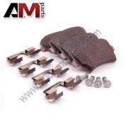 Оригинальные задние тормозные колодки Audi A6 C6 (3.0-4.2) 4F0698451F