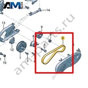 Зубчатый ремень VAG 0XW109119