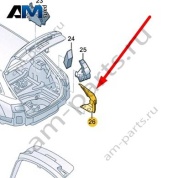 Шумоизоляция Audi A6 (C7) Avant/Allroad 2015-2018 4G9864826B