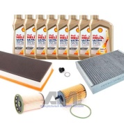 Комплект фильтров для ТО-2/4 Touareg 3.0 V6 TDI с маслом Shell 0W30