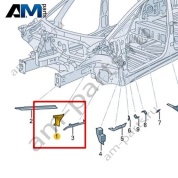 Защитный экран Volkswagen id3 2020-2024 1EA864422