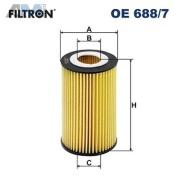 Масляный фильтр FILTRON OE6887 на Audi Q7 (4M) 2015-2019 3.0TFSI