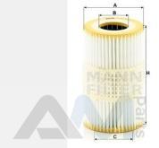 Масляный фильтр MANN HU7035Y на Audi Q7 (2016-2019) 3.0TFSI