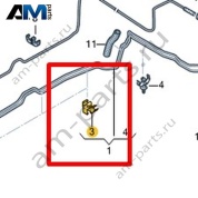 Держатель топливопровода Volkswagen AMAROK 2017-2022 2H6201709