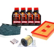Набор ТО-2/4 для Фольксваген Пассат В6 1.6 FSI 115 л.с. с маслом Motul 5W40