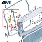 Опора газового упора Volkswagen id-Buzz 2023-2024 1T3827435