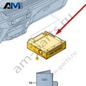 Центральный блок управления Audi Q7 (4M) 2016-2024 4M0035024