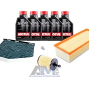 Набор ТО-1/3 для Фольксваген Пассат В6 2.0 TDI 170 л.с. с маслом Motul 5W30