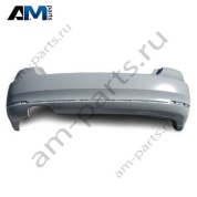 Бампер задний (две трубы) на Поло Седан (рестайлинг) 6RU807421GGRU