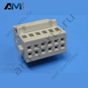 Корпус плоского разъема с фиксатором контактов Audi A1 (8X) 2011-2018 8X0035447B