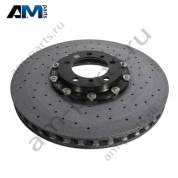 Перфорированный передний правый тормозной диск 971615302S Porsche Panamera II