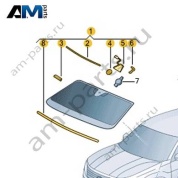 Стекло лобовое с камерой VAG 3CC845011PNVB на Volkswagen 2021-2026
