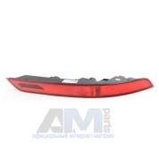 Противотуманный задний фонарь и катафот заднего бампера левый Porsche Cayenne с 2015 95863110610