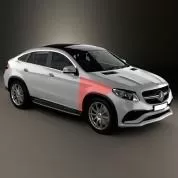 Крыло переднее правое A2928800206 Mercedes GLE-Coupe C292
