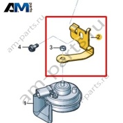 Кронштейн звукового сигнала Volkswagen T-Roc 2018-2024 2GA951182