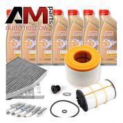 Комплект для ТО-2/4 для Audi A7 (4G) 4.0TFSI (2015-н.в.) с маслом Castrol 5W30 (504/507)