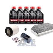 Набор ТО-2/4 для Ауди А8 2.0TFSI hybrid (210 л.с.) с маслом Motul 5W30