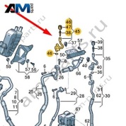 Трубопровод хладагента Audi Q8 e-tron 2024-2024/Audi e-tron 2019-2023 4KE816728A