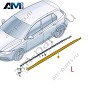 Облицовка порога водителя 5HG853855041 для Volkswagen Golf 8 2019-2026