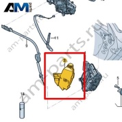 Деформирующийся элемент Volkswagen Jetta VII 2020-2024 17A868691