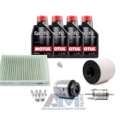 Набор для ТО-4 Skoda Fabia 1.4 TSI с маслом Motul 5W30