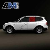 Стекло задней двери левое БМВ Х3 Е83 51333332311