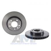 Диск тормозной передний левый BREMBO (09.9867.11) для Cayenne