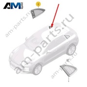 Неподвижное стекло багажника справа Porsche Macan (2014-2018) 95B845298GG