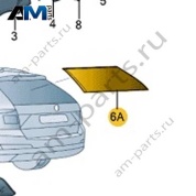 Заднее стекло Scaut VAG 5ED845049HNVB на Skoda 2019-2026