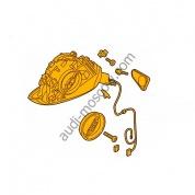 Гнездо для Audi A7 4G8858531FGRU