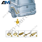 Жгут проводов датчика частоты вращения Volkswagen id-Buzz 2023-2024 1N3927902F