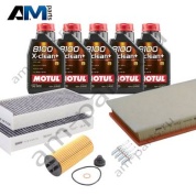 Комплект ТО-2/4 БМВ Х2 25e с маслом Motul B38