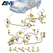 Жгут проводов двери Volkswagen T-Roc Cabrio 2020-2024 2GC971120