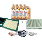 Комплект фильтров для ТО-4 Fabia 1.4MPI с маслом Shell 5W40