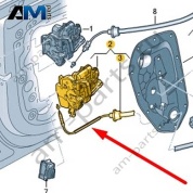 Замок двери Audi Q7 (4M) 2016-2024 4M0839016K