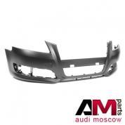 Передний бампер с омывателем фар и парковочным автопилотом Ауди А3 8P0807105KGRU