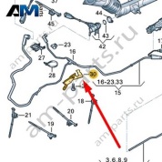 Держатель Audi A8 (D5) 2018-2024 4N0131035
