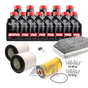 Набор ТО-2/4 для Ауди А8 6.3 W12 FSI (700 л.с.) с маслом Motul 5W30