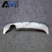 Накладка заднего бампера (цвет - шелковисто-глянцевый алюминий) для Skoda Yeti 5L6807835BU34