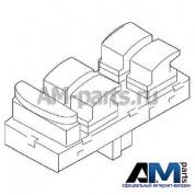 Выключатель электростеклоподъемника для Volkswagen Golf 7 5G0959857BWHS