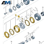 Ступица и муфта синхронизатора VAG 0C6311170