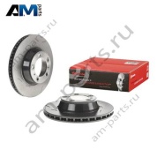 Задний левый тормозной диск BREMBO 09.C878.21 для Porsche Panamera II