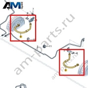 Тормозной шланг Volkswagen id3 2020-2024 1EA611775