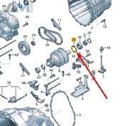 Комплект стопорных колец на Audi 01J398152C