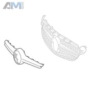 Решетка радиатора на Mercedes C W205 (2014-2023) A2058882100