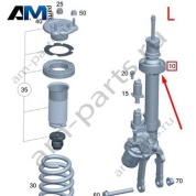 Передний левый амортизатор Mercedes G-class W465 A4653204703