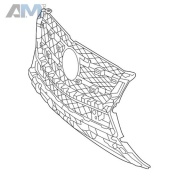 Решетка переднего бампера центральная Mercedes GLS 2015-2019 A1668852665